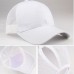 New Ponycap Messy High Bun Ponytail Adjustable Glitter Mesh Baseball Cap Hat  eb-45812766
